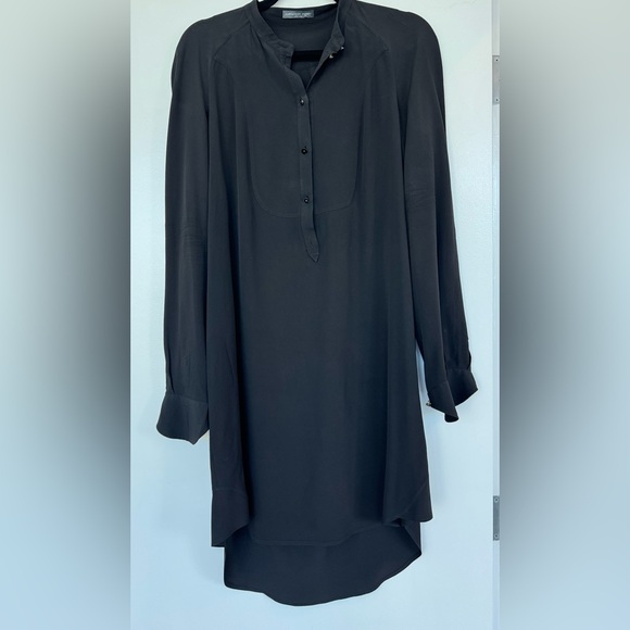 ALEXANDER MCQUEEN Silk Knee-Length Dress | Sz: M - Picture 5 of 9